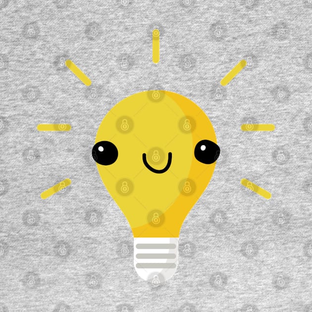 Cutey Face Lightbulb by Bearious